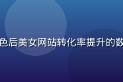 优化配色后美女网站转化率提升的数据图表